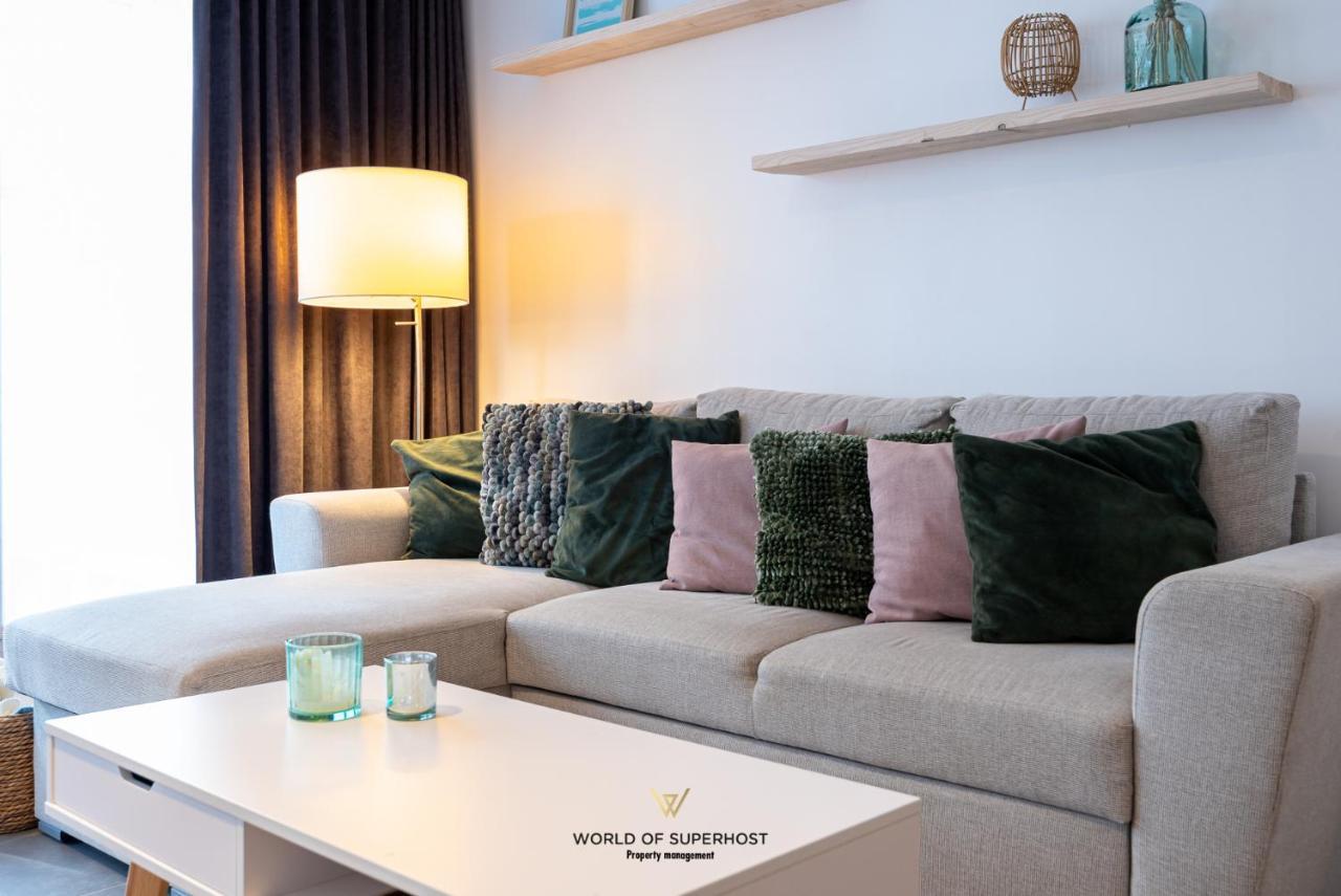 Spacious Apartment Closeby The Sea Up To 6 People! Oostende Ngoại thất bức ảnh