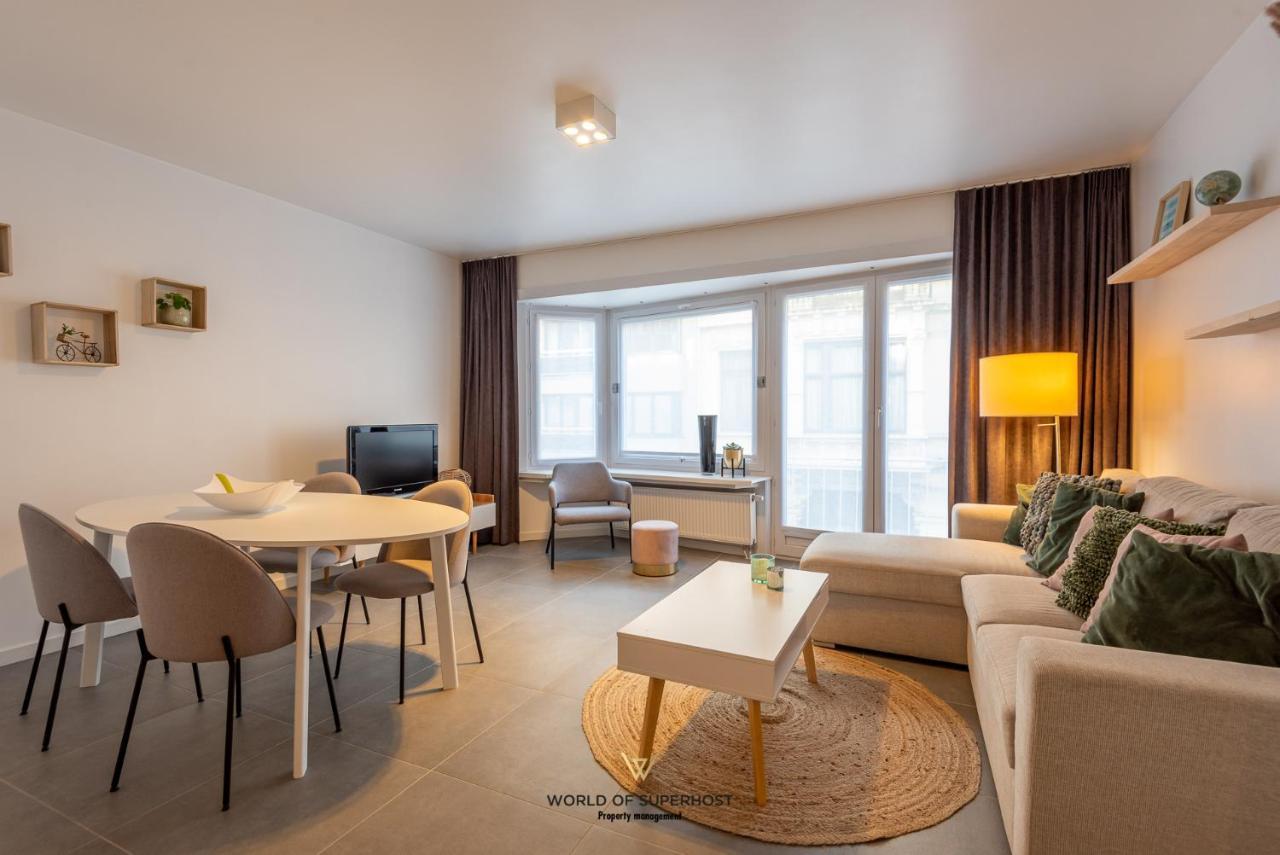 Spacious Apartment Closeby The Sea Up To 6 People! Oostende Ngoại thất bức ảnh