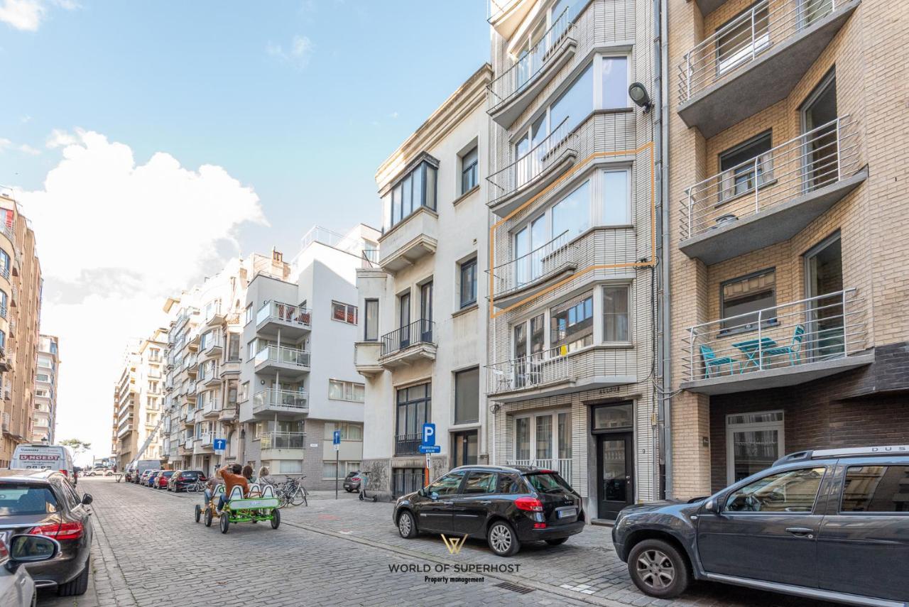 Spacious Apartment Closeby The Sea Up To 6 People! Oostende Ngoại thất bức ảnh
